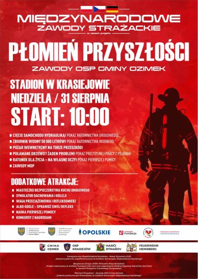 Finał Lata w Krasiejowie – trzy strażackie wydarzenia w jeden dzień